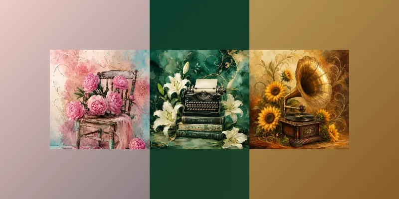 Surreal Floral Still Life Creators generated by undefined