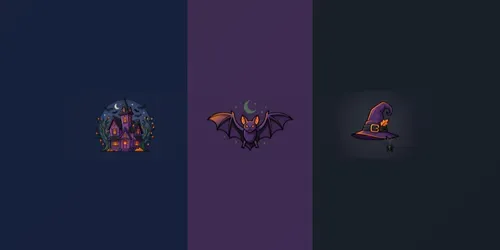 Halloween Vector Icons generated by gemini-image