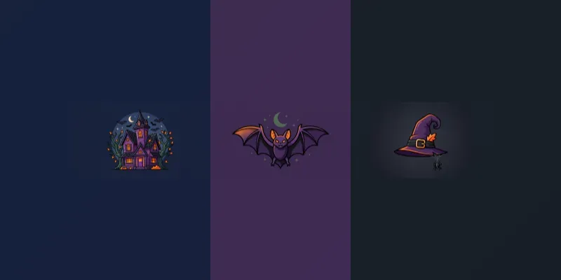 Halloween Vector Icons generated by undefined