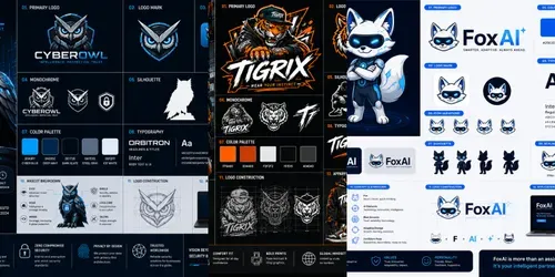 Mascot Brand Identity System Generator generated by chatgpt-image