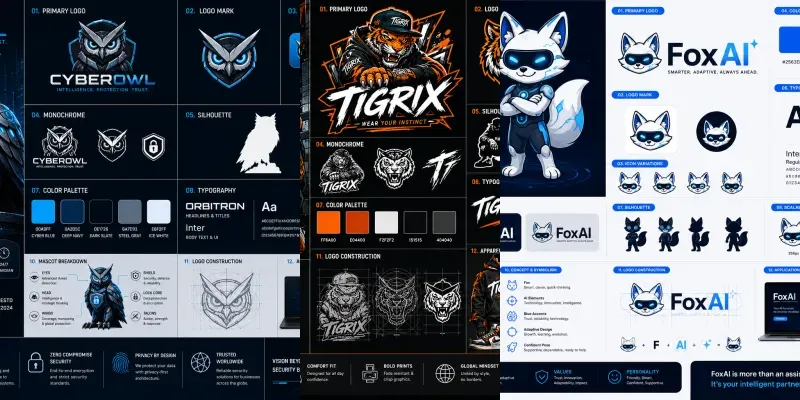 Mascot Brand Identity System Generator generated by undefined