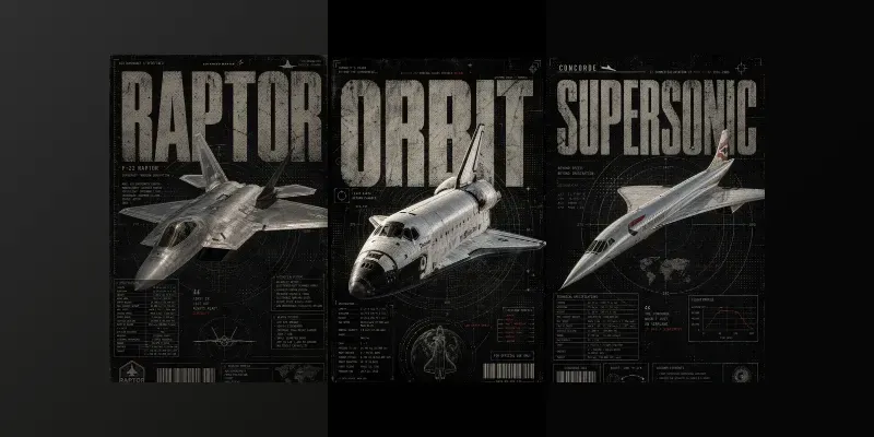 Aviation Spec Posters generated by undefined