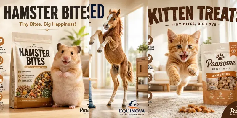 Pet Product Ad Poster Kits generated by undefined