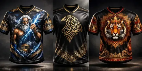 Luxury Cultural Jerseys generated by chatgpt-image