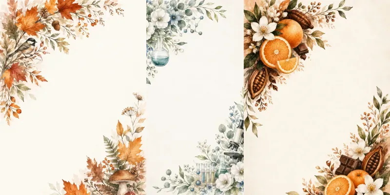 Botanical Watercolor Frames generated by undefined