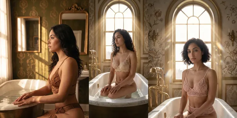 The Bathroom Boudoir Series