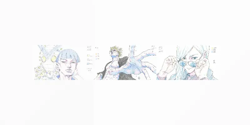2000s Anime Genga Keyframe Drawings generated by undefined