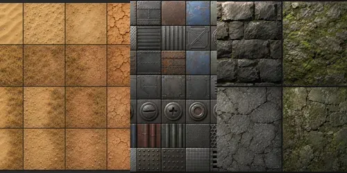 Game Texture Atlas Sheet Builders generated by chatgpt-image