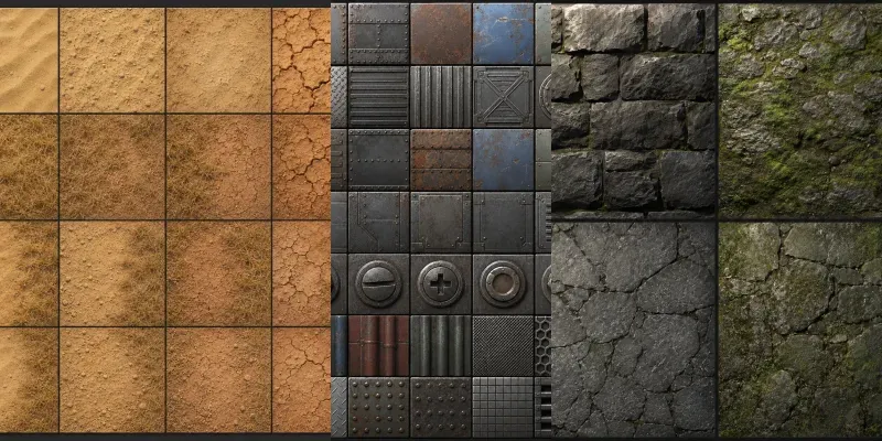 Game Texture Atlas Sheet Builders generated by undefined