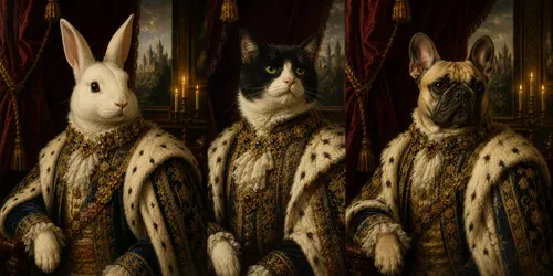 Royal Pet Portraits generated by chatgpt-image