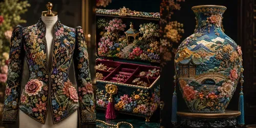 Botanical Luxury Artwear generated by chatgpt-image
