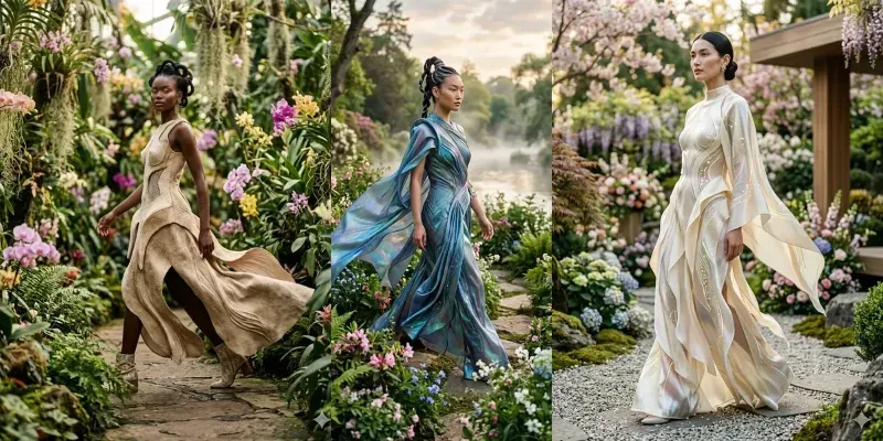 Futuristic Clean Fashion Editorials generated by undefined