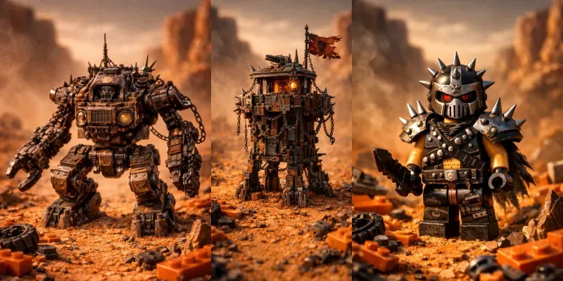 Desert Dominion Brick Furies generated by undefined
