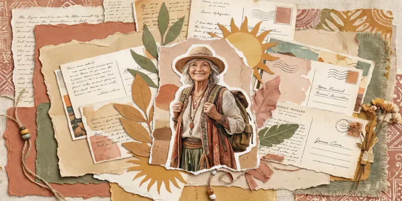 Boho Summer Seniors Junk Journals generated by undefined