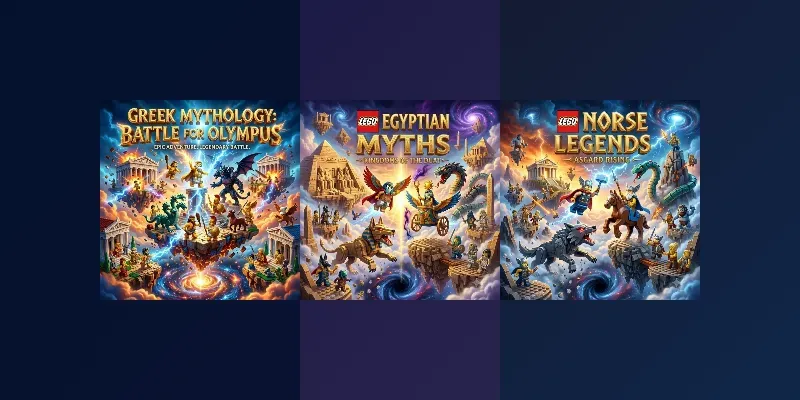 Lego Mythology Movie Posters generated by undefined