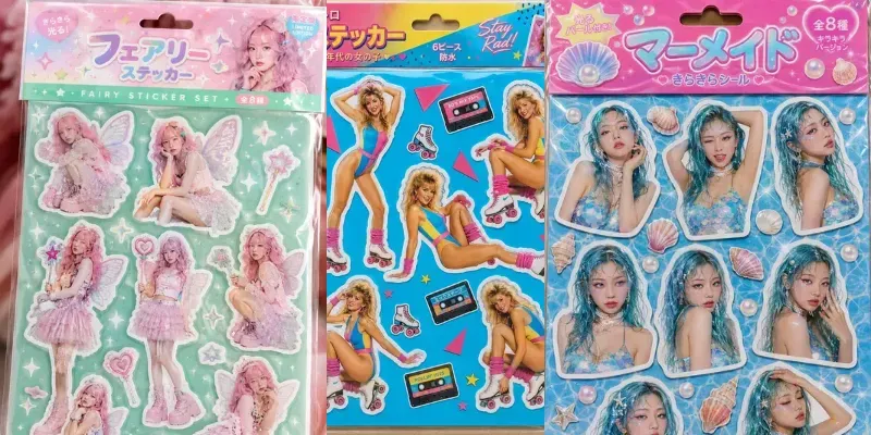 Y2k Purikura Sticker Sheets generated by undefined