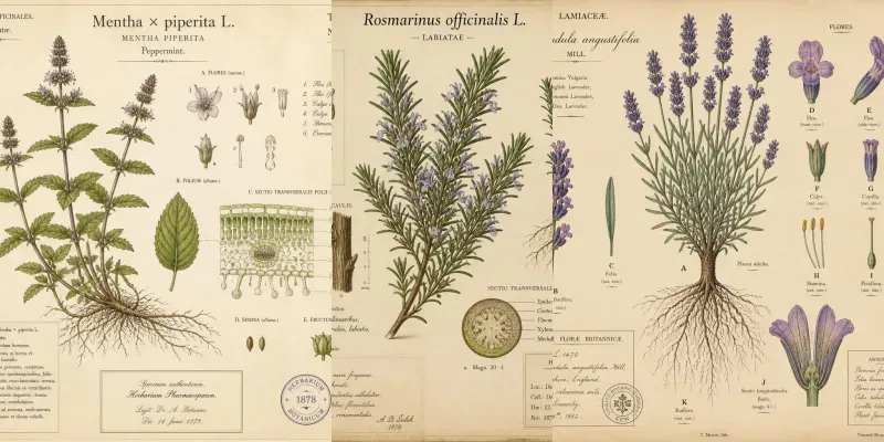 Medicinal Herbs Botanical Generator generated by undefined