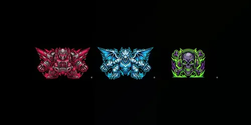 Premium Esports Mascot Logos generated by gemini-image