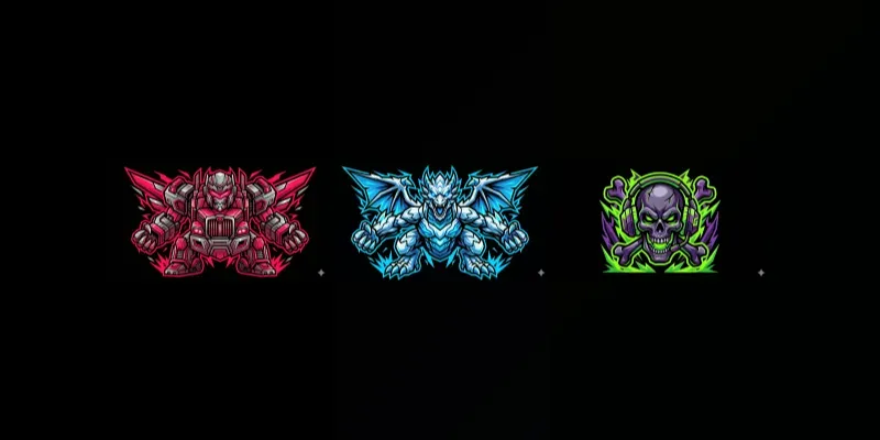 Premium Esports Mascot Logos generated by undefined