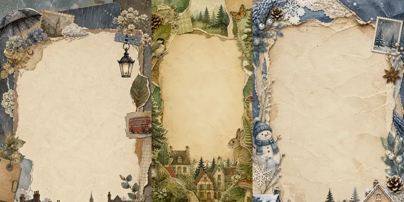 Vintage Scrapbooks generated by undefined