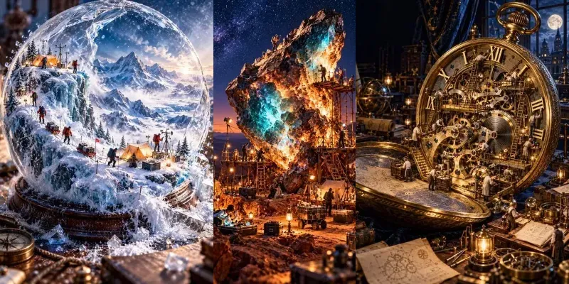Miniature Wonder Worlds