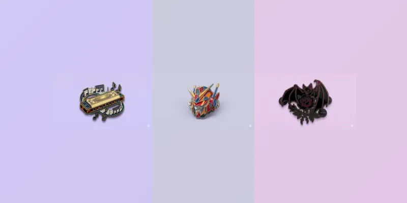 Hard Enamel Lapel Pin Art generated by undefined