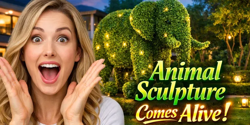 Animal Sculptures Come Alive generated by undefined