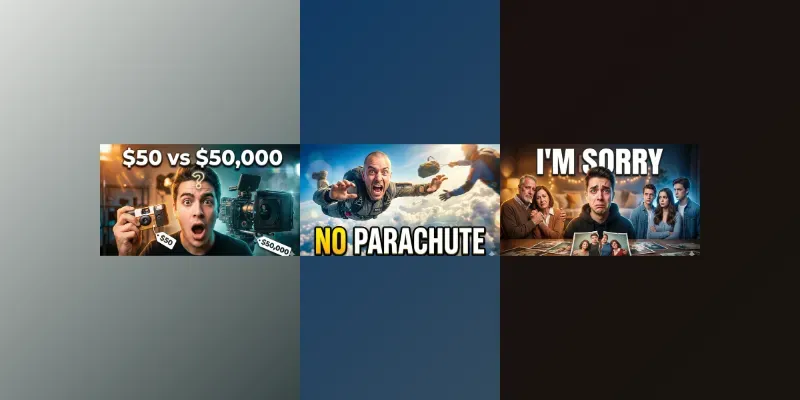 Ultra Viral YouTube Thumbnails generated by undefined