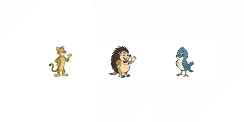 Cartoonstyle Characters generated by gemini-image
