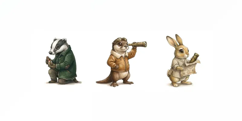 Tactile Mixed Media Character Art