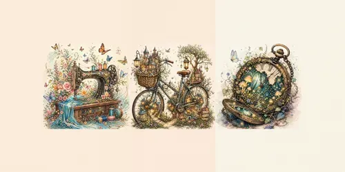 Whimsical Living Object Fantasies generated by chatgpt-image