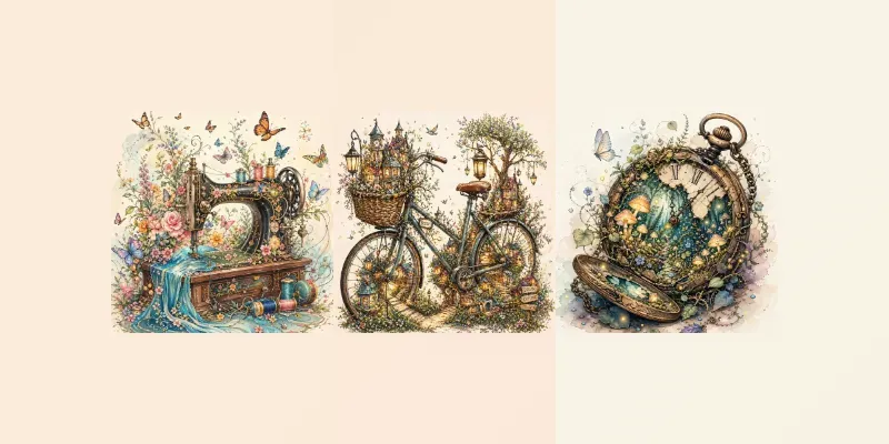 Whimsical Living Object Fantasies generated by undefined