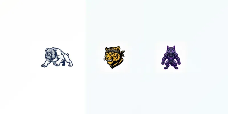 Mascot Branding Logo Designs generated by undefined