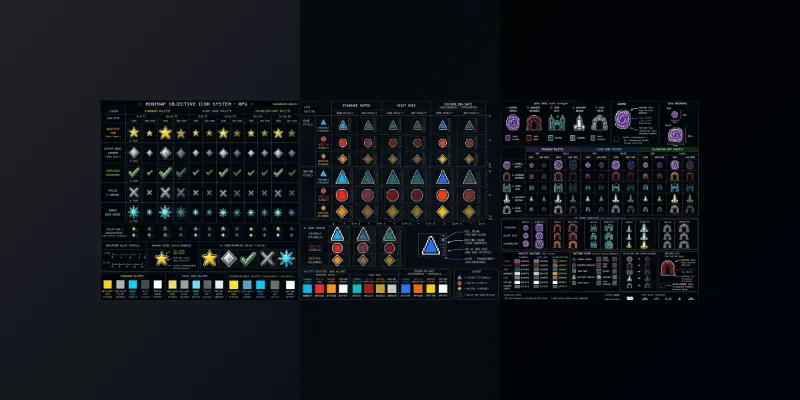 Minimap Radar Icon Systems generated by undefined