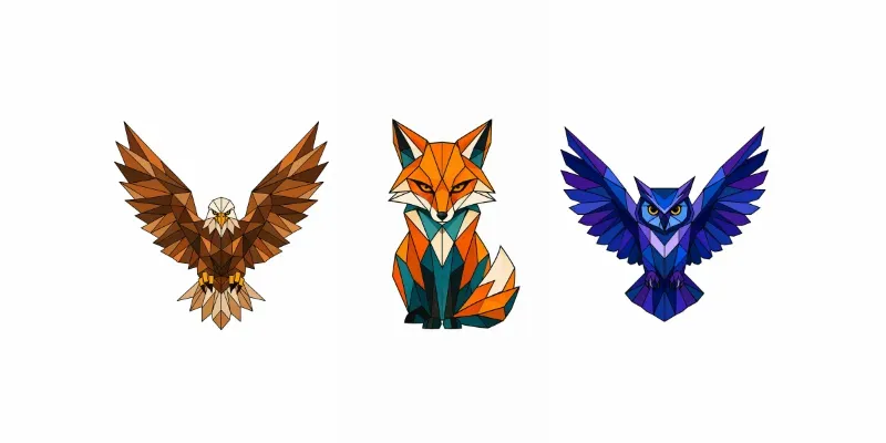 Minimalist Polygonal Vectors generated by undefined