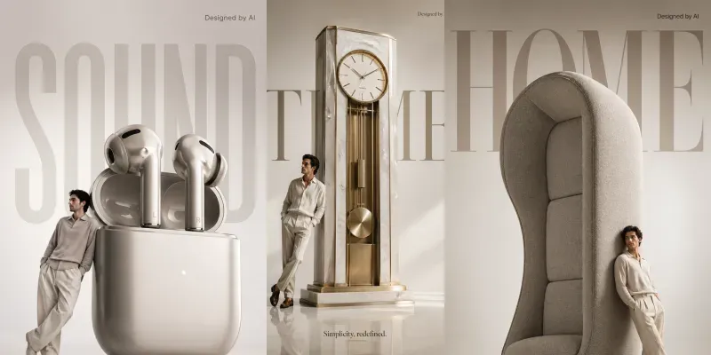 Oversized Product Fashion Editorials generated by undefined