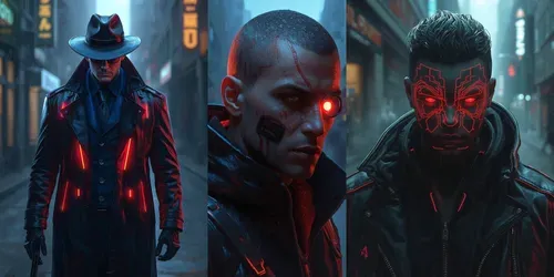 Cyberpunk Cybernetic Ronin 8K generated by leonardo