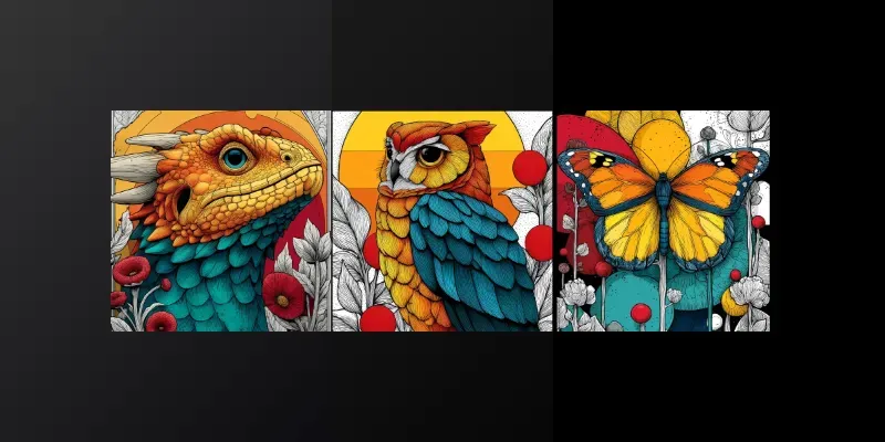 Creative Graphic Illustrations generated by undefined