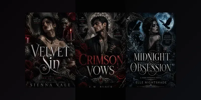 Dark Romance Cover Generator generated by undefined