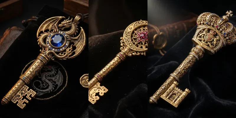 Luxury Antique Key Creators generated by undefined