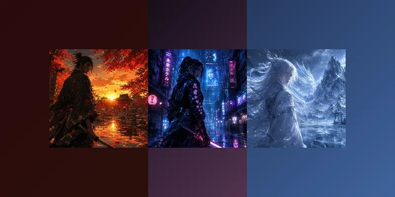 Autumn Anime Visions generated by undefined