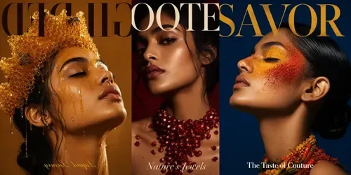 Fashion Meets Food Editorial Coutures generated by chatgpt-image