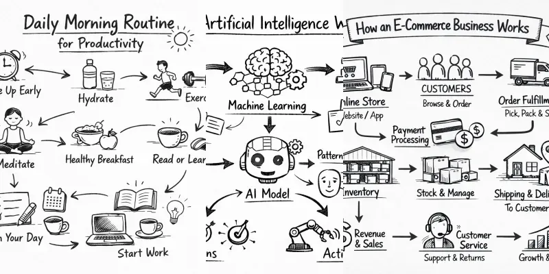 Hand Drawn Sketchnote Animations generated by undefined