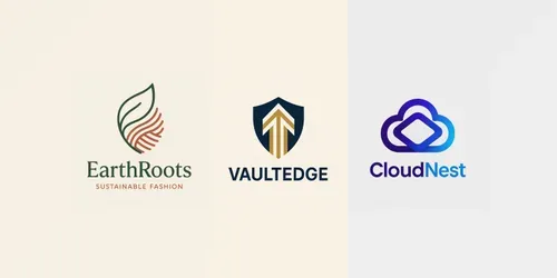 Unique Startup Logos generated by chatgpt-image