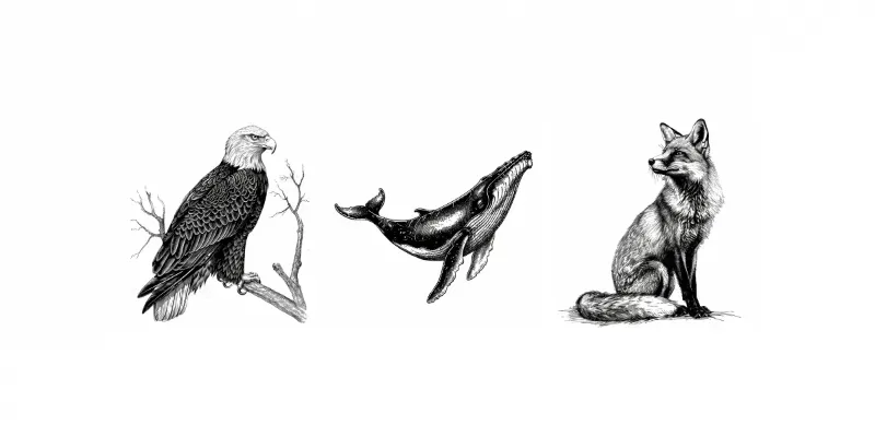 Vintage Animal Engravings