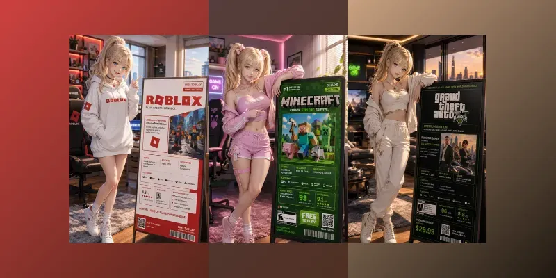 Game Store Model Poster Creators generated by undefined