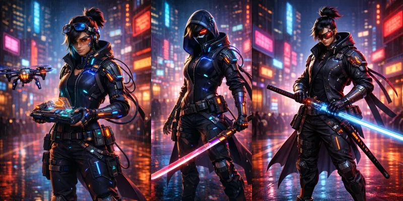 Cyberpunk RPG Character Generator generated by undefined