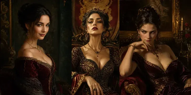 Portrait Fancy Looks generated by undefined