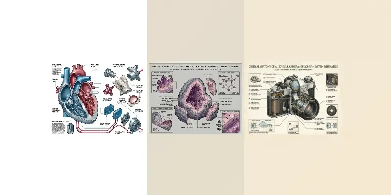 Ultradetailed Macro Infographics generated by undefined