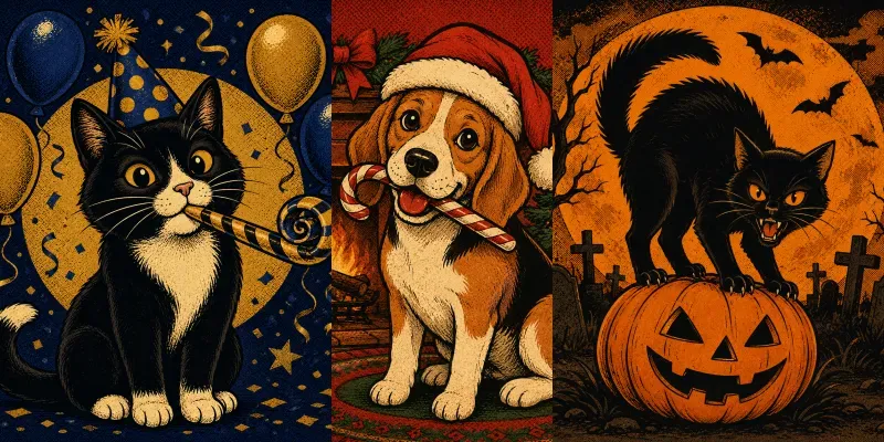 Pawtoon Vault Holiday Editions generated by undefined